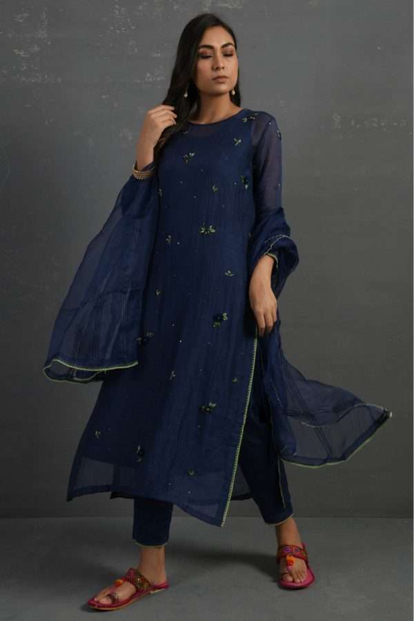 Sonal Kabra Cotton Silk Kurta Set In Blue Colour KR5000004LUXE A 1200x1799 1