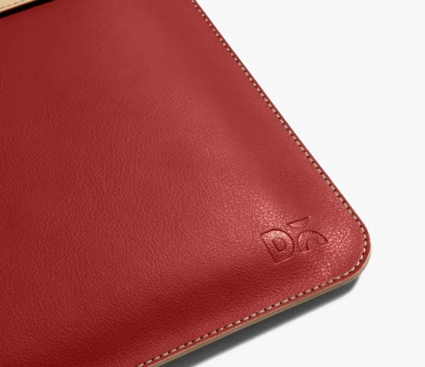 DailyObjects Terracotta Red Slim Envelope Sleeve For Macbook Pro 16 5t